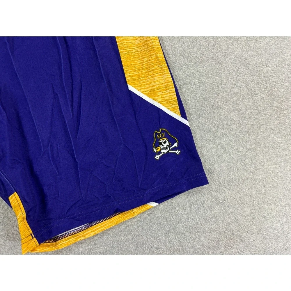NWT‎ East Carolina Pirates Basketball Practice Shorts (Men's Large) Purple